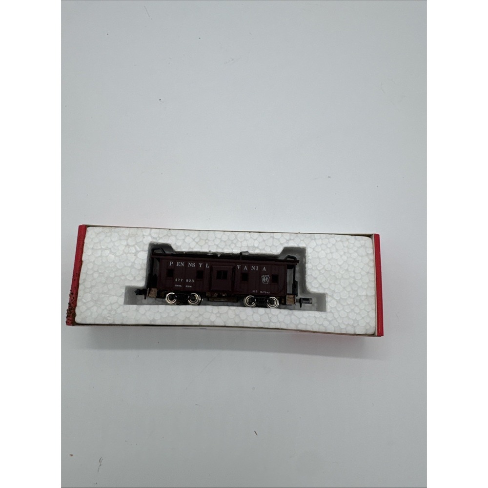 N Scale Con Cor Japan Vintage‎ PA  Bay Window Caboose W/ Box